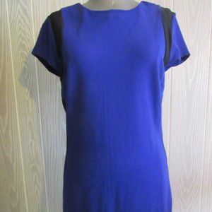 Diane von Furstenberg purple/black dress